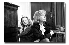 Brigitte Fossey, Hildegard Knef (v.l.n.r.)