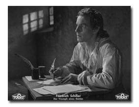 Horst Caspar als Friedrich Schiller